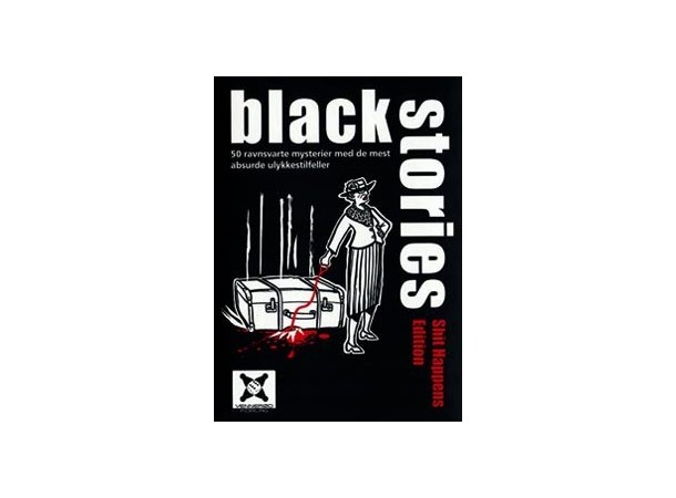 Black Stories Shit Happens Kortspill Norsk utgave 